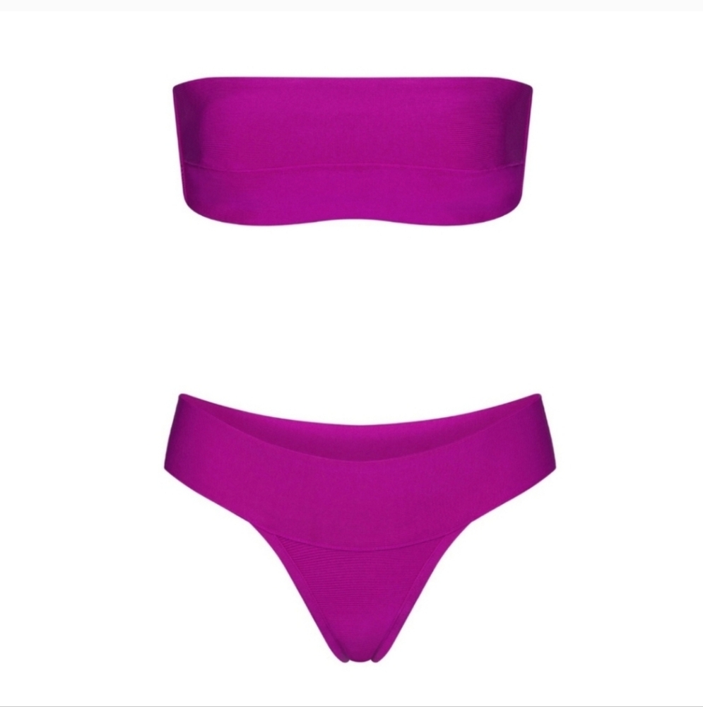 Skims Knit Lollipop Swim Bandeau